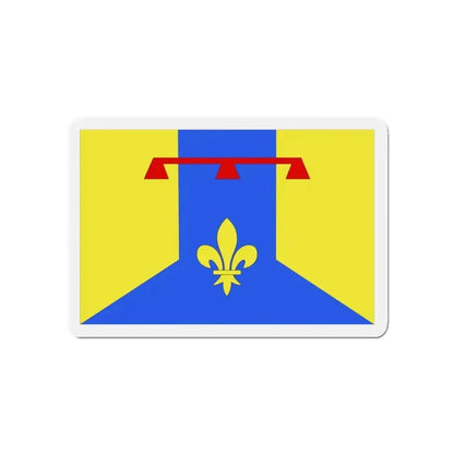 Flag of Bouches du Rhône France 2 - Refrigerator Magnet - The Sticker Space