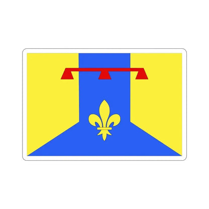 Flag of Bouches du Rhône France 2 STICKER Vinyl Die-Cut Decal 4 Inch - The Sticker Space