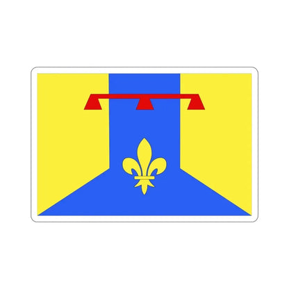 Flag of Bouches du Rhône France 2 STICKER Vinyl Die-Cut Decal 4 Inch - The Sticker Space