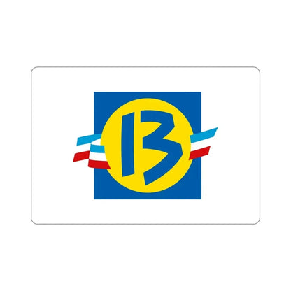 Flag of Bouches du Rhône France STICKER Vinyl Die-Cut Decal 5 Inch - The Sticker Space