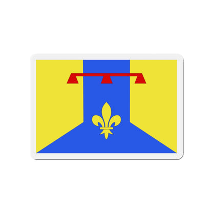 Flag of Bouches du Rhône France 2 - Die-Cut Magnet-3" x 3"-The Sticker Space