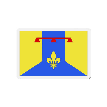 Flag of Bouches du Rhône France 2 - Die-Cut Magnet-5" x 5"-The Sticker Space