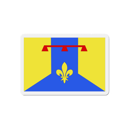 Flag of Bouches du Rhône France 2 - Die-Cut Magnet-6 × 6"-The Sticker Space