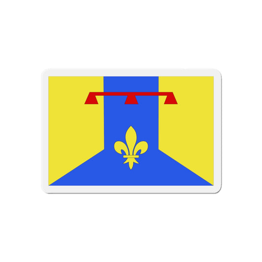 Flag of Bouches du Rhône France 2 - Die-Cut Magnet-6 × 6"-The Sticker Space