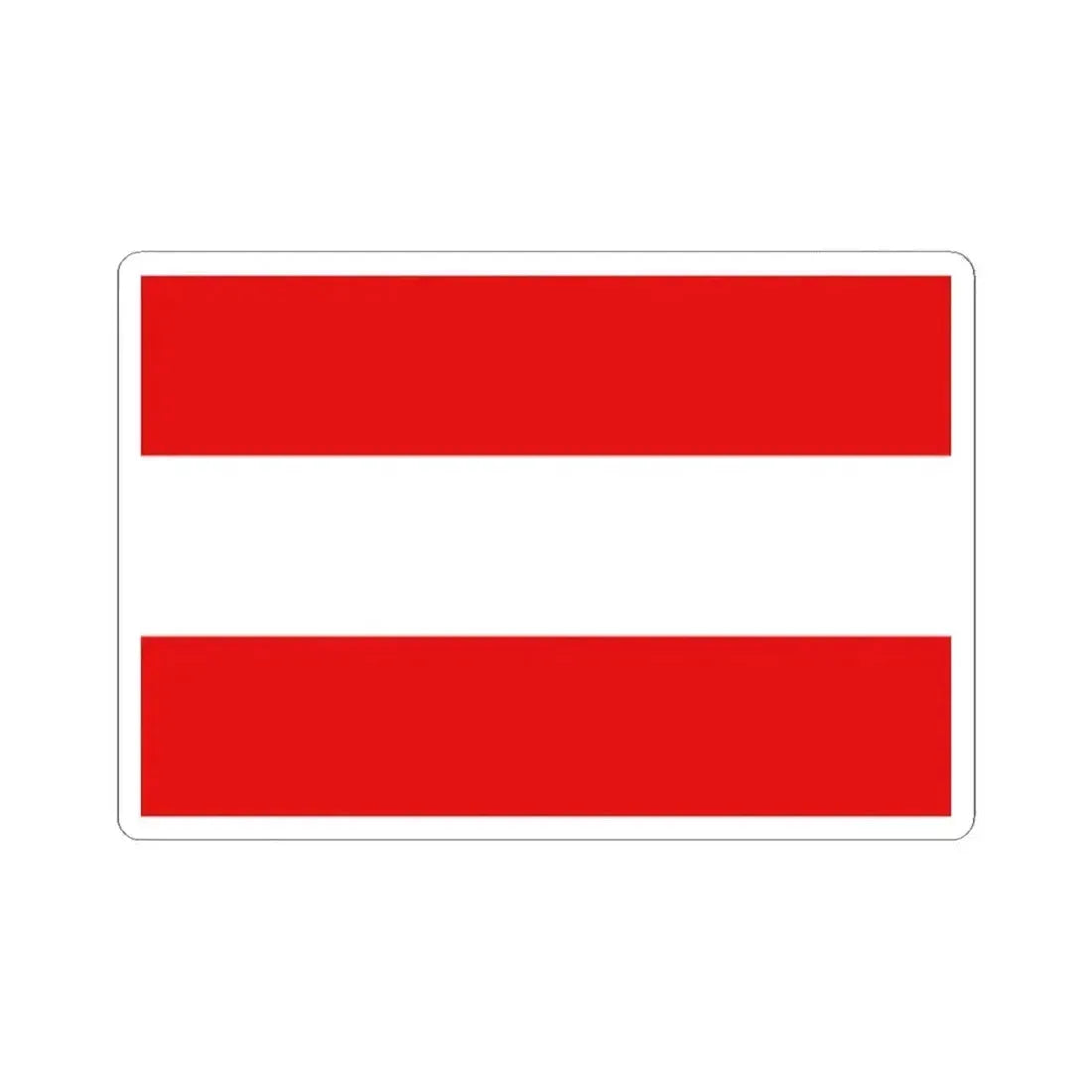 Flag of Bouillon (Belgium) STICKER Vinyl Kiss-Cut Decal 2 Inch White - The Sticker Space