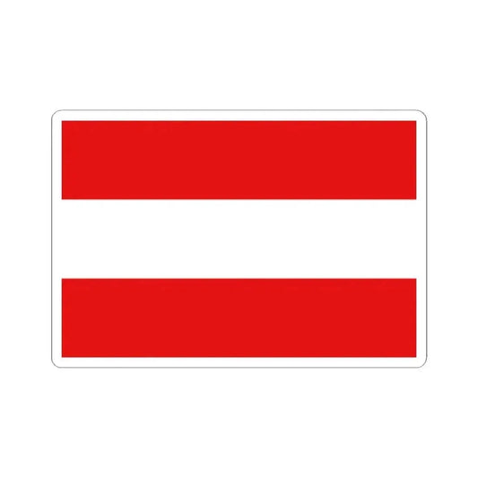 Flag of Bouillon (Belgium) STICKER Vinyl Kiss-Cut Decal 2 Inch White - The Sticker Space