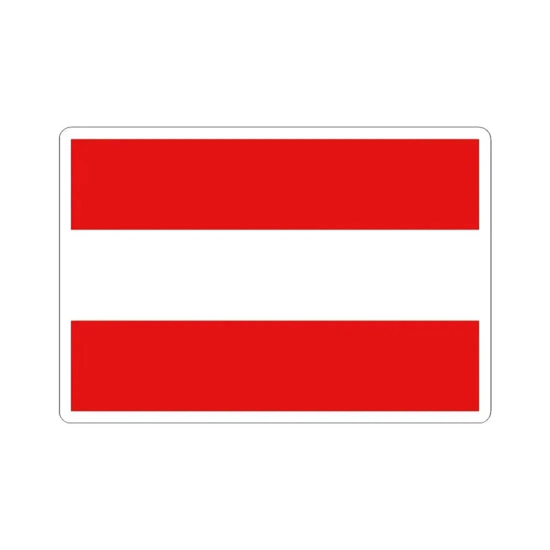 Flag of Bouillon (Belgium) STICKER Vinyl Kiss-Cut Decal 4 Inch White - The Sticker Space