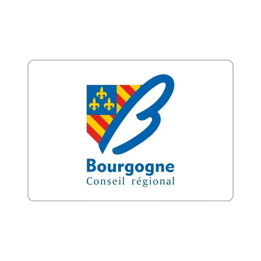 Flag of Bourgogne France 2 STICKER Vinyl Die-Cut Decal 5 Inch - The Sticker Space