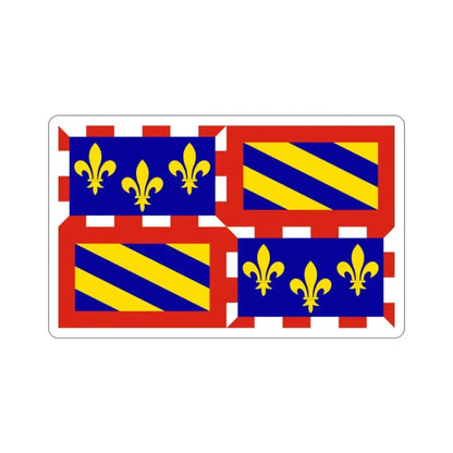 Flag of Bourgogne France STICKER Vinyl Die-Cut Decal - The Sticker Space