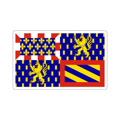 Flag of Bourgogne Franche Comté France STICKER Vinyl Die-Cut Decal - The Sticker Space