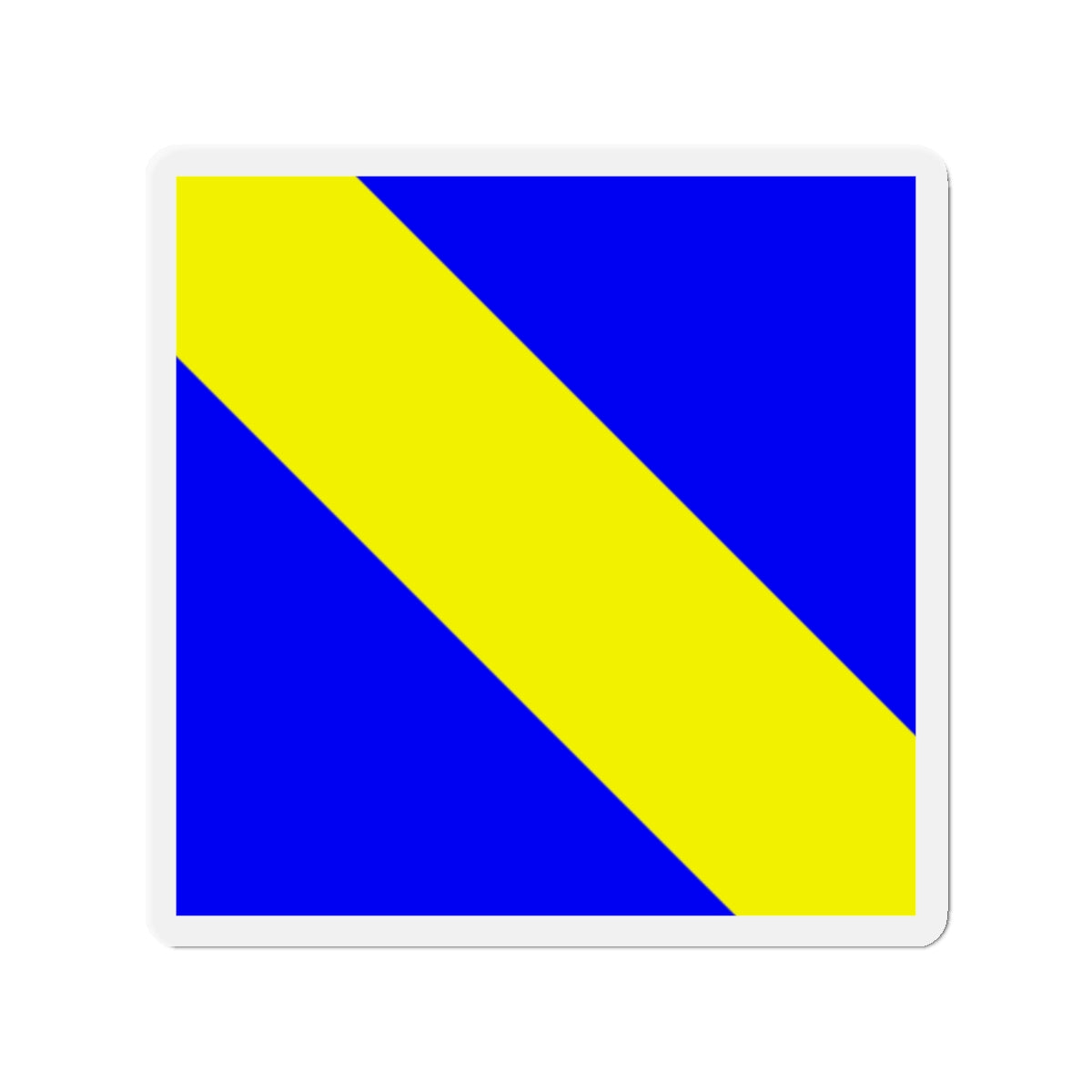 Flag of Bournens Switzerland - Die-Cut Magnet-2" x 2"-The Sticker Space