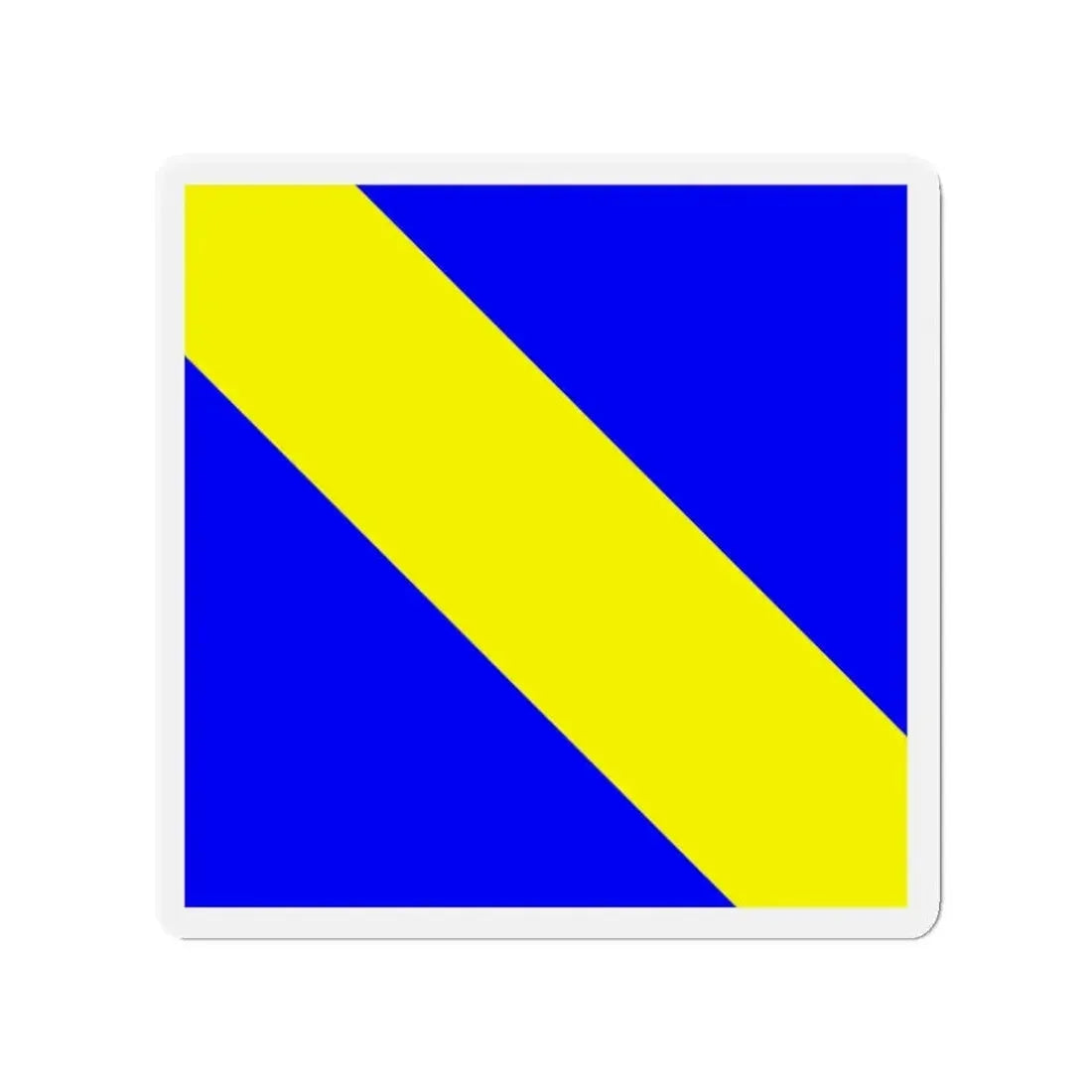 Flag of Bournens Switzerland - Refrigerator Magnet 3 Inch - The Sticker Space