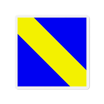 Flag of Bournens Switzerland - Refrigerator Magnet 3 Inch - The Sticker Space