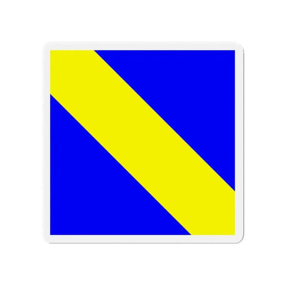 Flag of Bournens Switzerland - Refrigerator Magnet 4 Inch - The Sticker Space