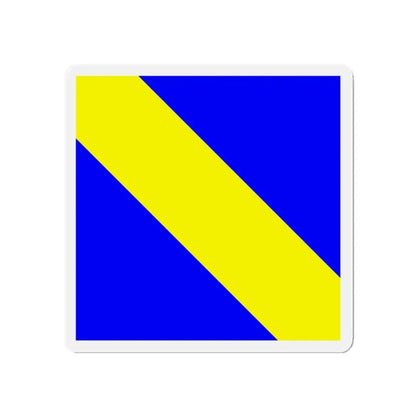 Flag of Bournens Switzerland - Refrigerator Magnet 5 Inch - The Sticker Space