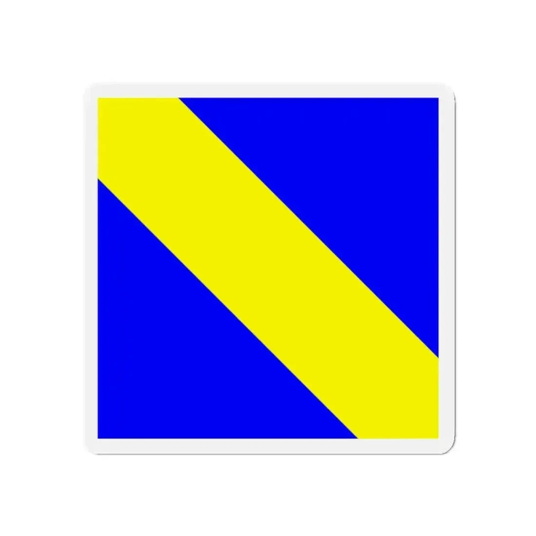 Flag of Bournens Switzerland - Refrigerator Magnet - The Sticker Space