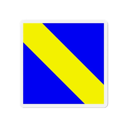 Flag of Bournens Switzerland - Refrigerator Magnet - The Sticker Space