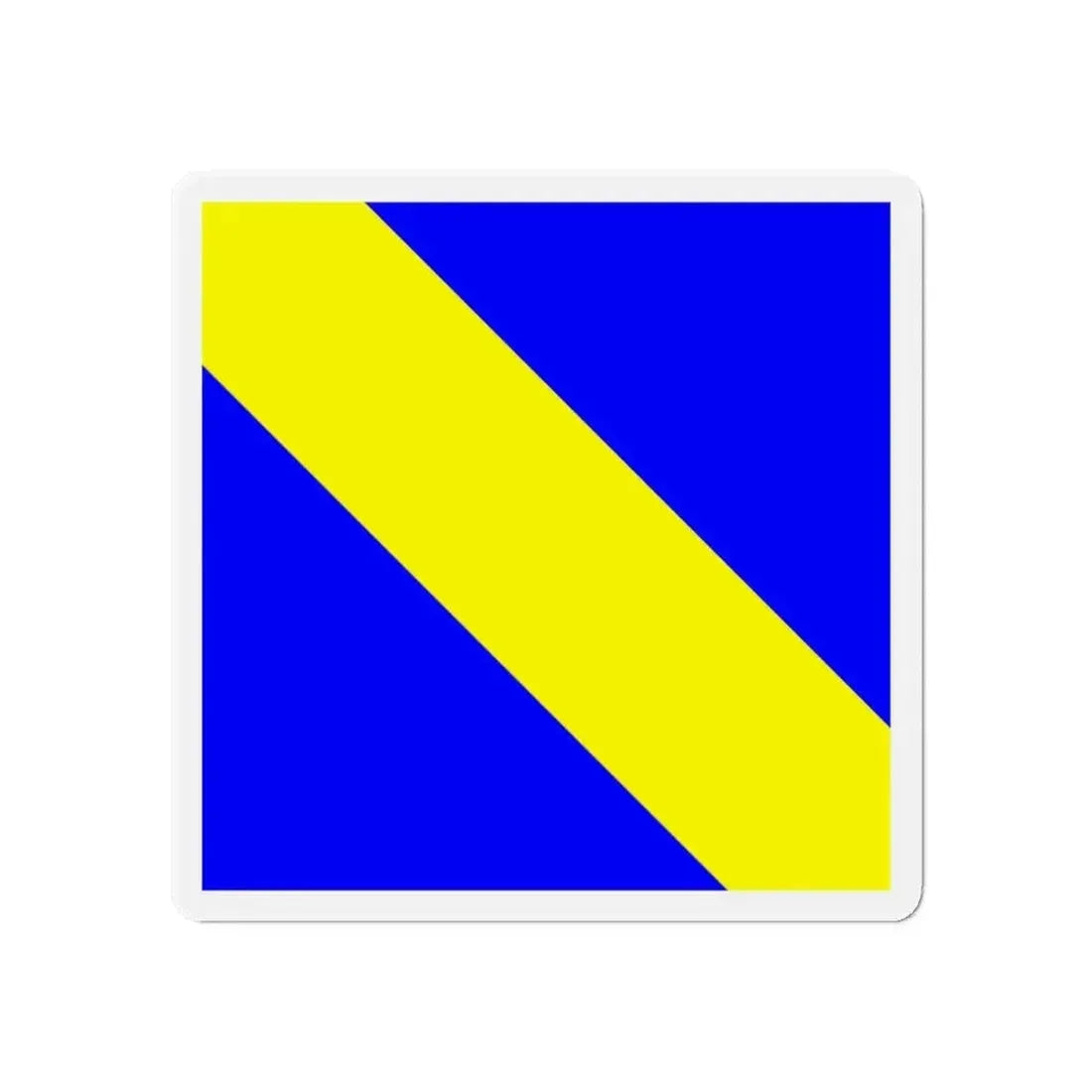 Flag of Bournens Switzerland - Refrigerator Magnet - The Sticker Space