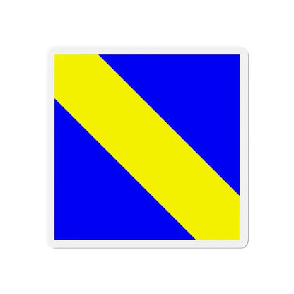 Flag of Bournens Switzerland - Refrigerator Magnet - The Sticker Space