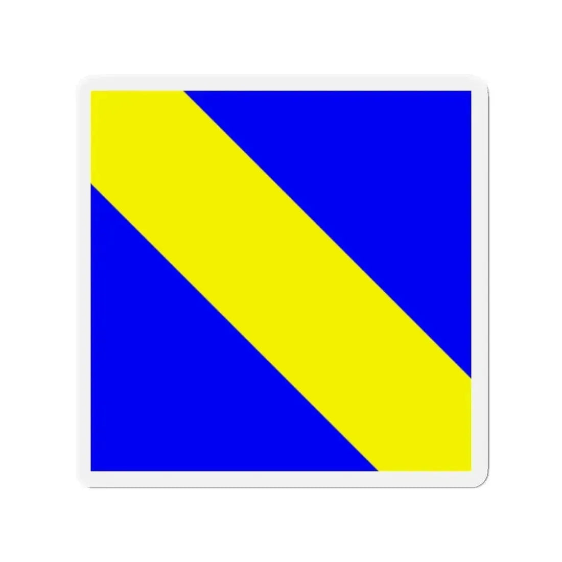 Flag of Bournens Switzerland - Refrigerator Magnet - The Sticker Space