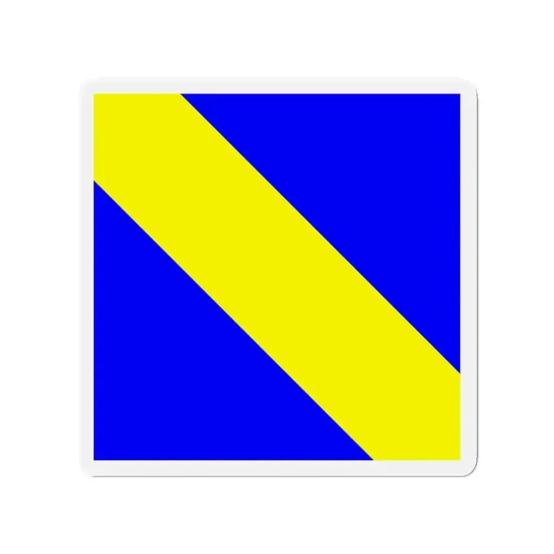 Flag of Bournens Switzerland - Refrigerator Magnet - The Sticker Space