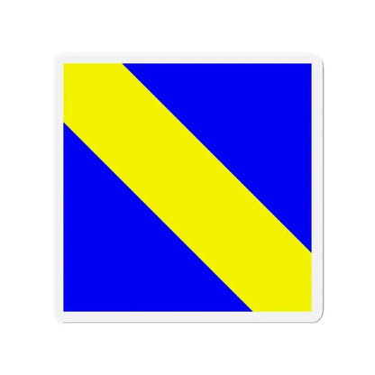 Flag of Bournens Switzerland - Refrigerator Magnet - The Sticker Space