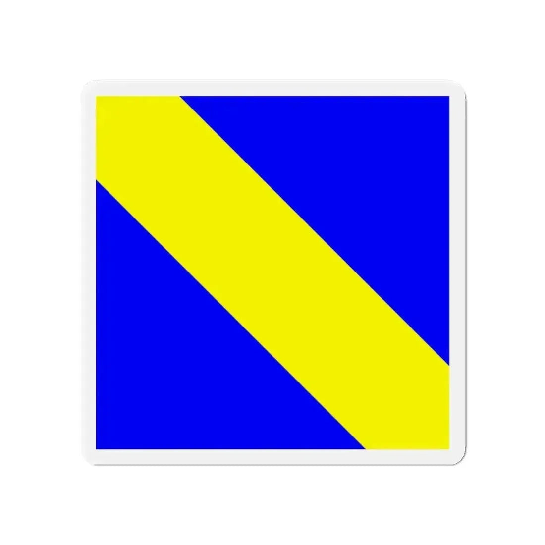 Flag of Bournens Switzerland - Refrigerator Magnet - The Sticker Space