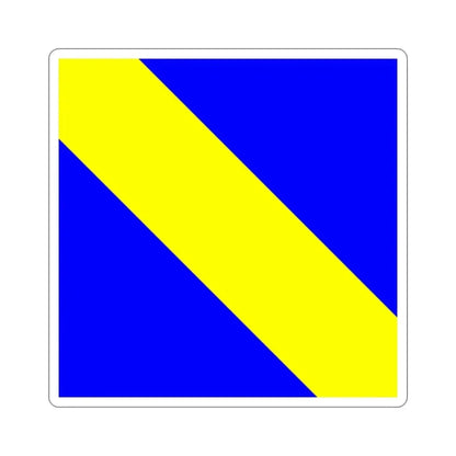 Flag of Bournens Switzerland STICKER Vinyl Die-Cut Decal 2 Inch - The Sticker Space