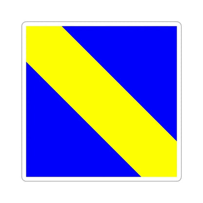 Flag of Bournens Switzerland STICKER Vinyl Die-Cut Decal 3 Inch - The Sticker Space