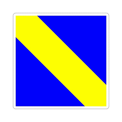 Flag of Bournens Switzerland STICKER Vinyl Die-Cut Decal 5 Inch - The Sticker Space