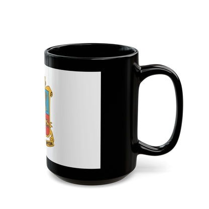 Flag of Brampton Canada - Black Coffee Mug-The Sticker Space