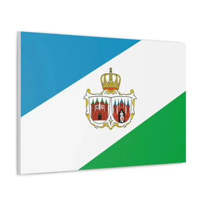 Flag of Brandenburg an der Havel Germany - Canvas Wall Art - The Sticker Space