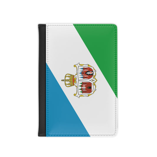 Flag of Brandenburg an der Havel Germany - Passport Holder-3.9" x 5.8"-The Sticker Space