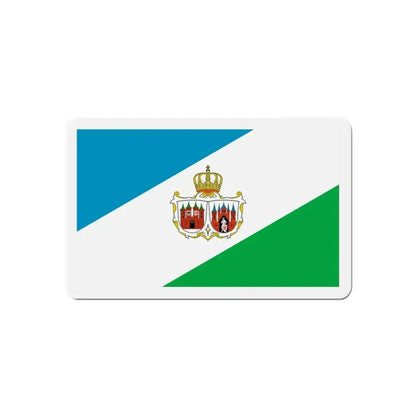 Flag of Brandenburg an der Havel Germany - Refrigerator Magnet - The Sticker Space