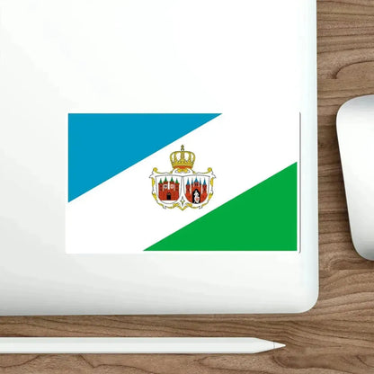 Flag of Brandenburg an der Havel Germany STICKER Vinyl Die-Cut Decal - The Sticker Space