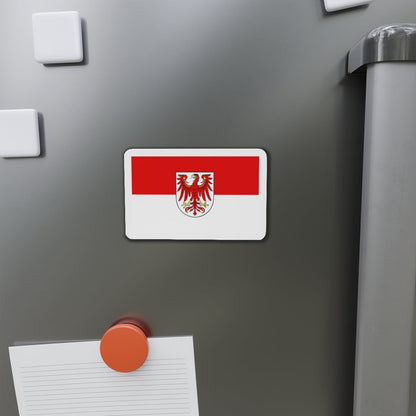 Flag of Brandenburg Germany - Die-Cut Magnet-The Sticker Space