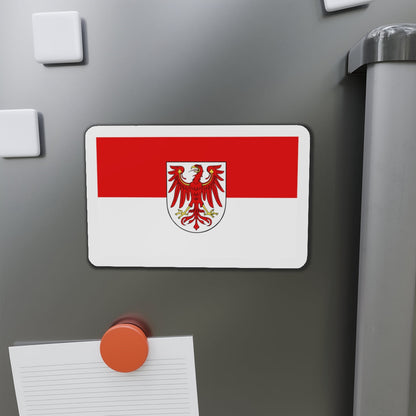 Flag of Brandenburg Germany - Die-Cut Magnet-The Sticker Space