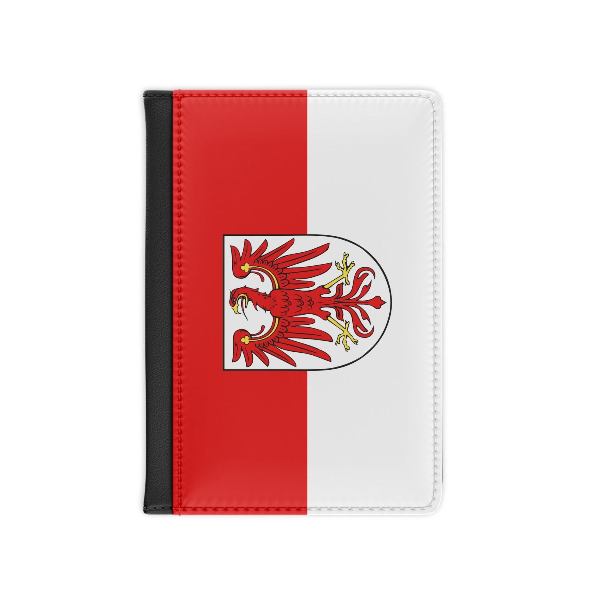 Flag of Brandenburg Germany - Passport Holder-3.9" x 5.8"-The Sticker Space