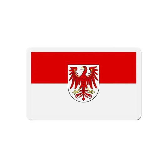 Flag of Brandenburg Germany - Refrigerator Magnet 6 Inch - The Sticker Space