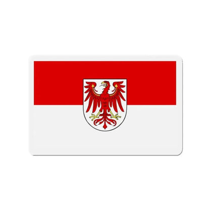 Flag of Brandenburg Germany - Refrigerator Magnet - The Sticker Space