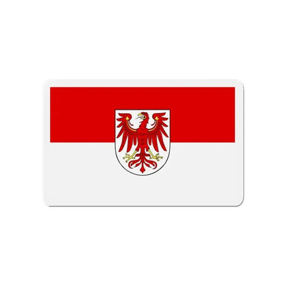 Flag of Brandenburg Germany - Refrigerator Magnet - The Sticker Space