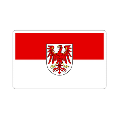 Flag of Brandenburg Germany STICKER Vinyl Die-Cut Decal-2 Inch-The Sticker Space