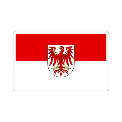 Flag of Brandenburg Germany STICKER Vinyl Die-Cut Decal-4 Inch-The Sticker Space