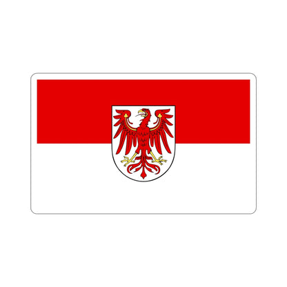 Flag of Brandenburg Germany STICKER Vinyl Die-Cut Decal-6 Inch-The Sticker Space