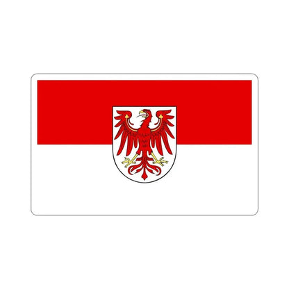 Flag of Brandenburg Germany STICKER Vinyl Die-Cut Decal - The Sticker Space