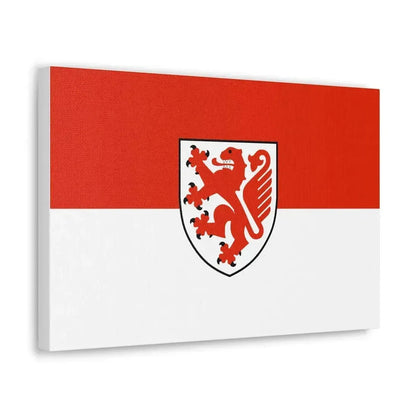 Flag of Braunschweig Germany - Canvas Wall Art - The Sticker Space