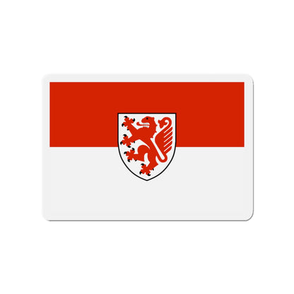 Flag of Braunschweig Germany - Die-Cut Magnet-3" x 3"-The Sticker Space