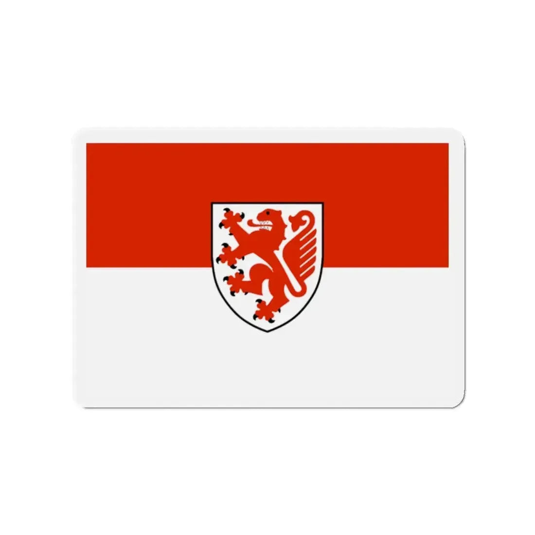 Flag of Braunschweig Germany - Refrigerator Magnet 2 Inch - The Sticker Space