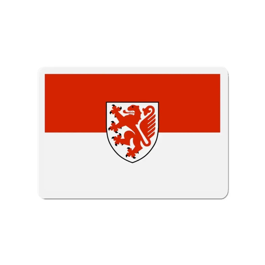Flag of Braunschweig Germany - Refrigerator Magnet 3 Inch - The Sticker Space