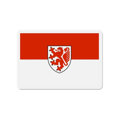 Flag of Braunschweig Germany - Refrigerator Magnet 3 Inch - The Sticker Space